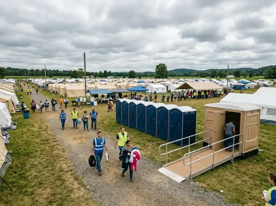 disaster-relief-camp-restrooms-010 — frequently asked questions, Dumpster & Portable Bathrooms Rental in Valle Vista, AZ